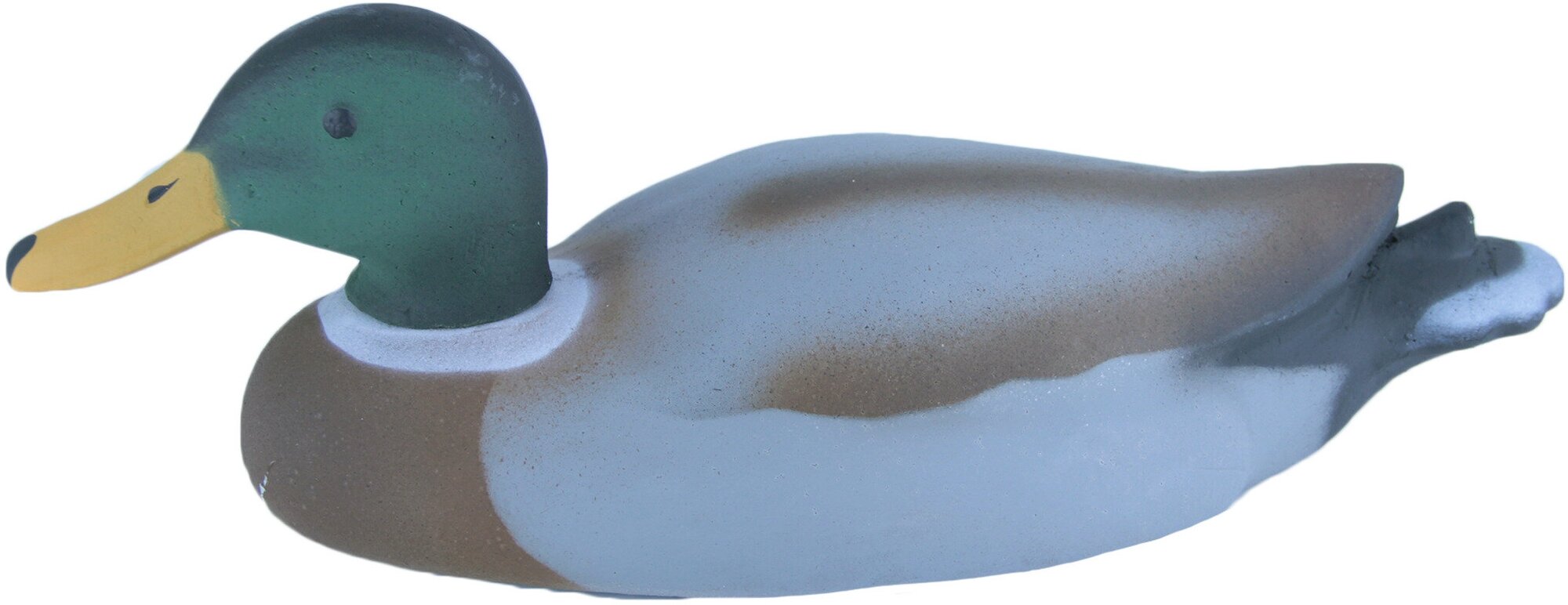 Чучело кряква селезень  пенопласт 