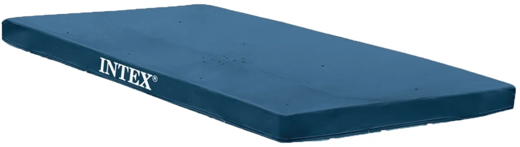 Натяжной тент Intex/тент на бассейн 3х2м/прямоугольный тент для каркасного бассейна/синий - фотография № 3