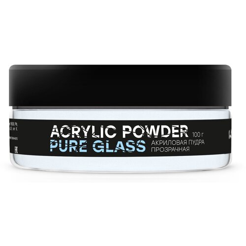 In'Garden пудра Acrylic Powder, pure glass акриловая пудра serebro прозрачная 20 гр