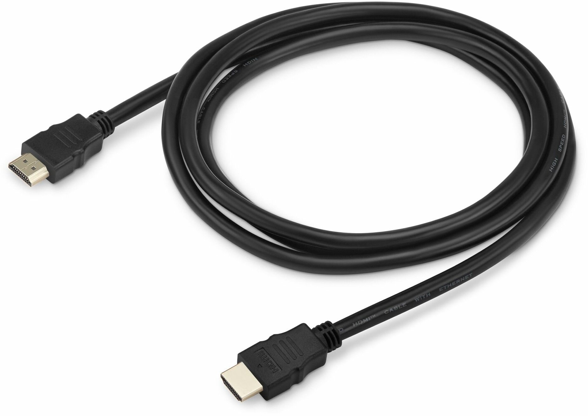 Кабель аудио-видео Buro HDMI 2.0 HDMI (m)/HDMI (m) 1.8м. позолоч. конт. черный (BHP HDMI 2.0-1.8)