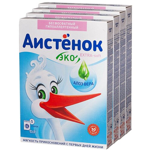 Стиральный порошок Аист Аистёнок Extra-soft, 0.4 кг