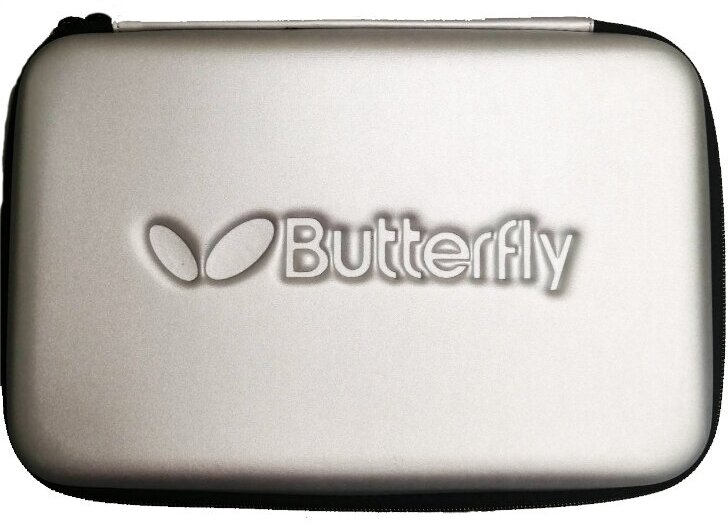 Чехол для ракеток кейс Butterfly Racket Case, Silver