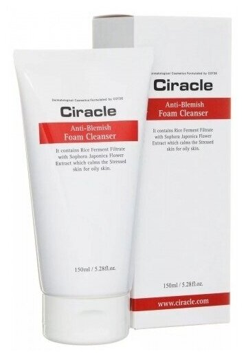 Пенка для глубокого очищения Ciracle Anti-Blemish Foam Cleanser