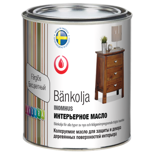 Масло Landora интерьерное Bankolja, бесцветный, 2.2 л