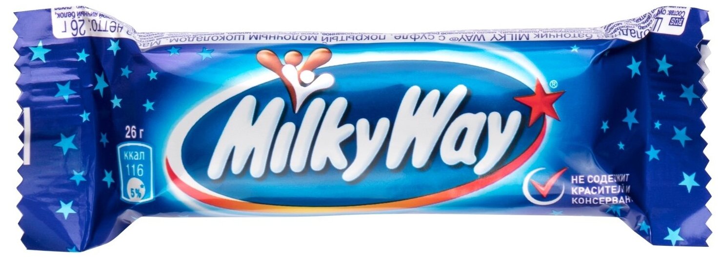 Батончик шоколадный Milky Way, мультипак, 4х26гр - фото №5