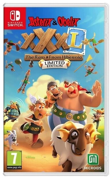 Игра для Nintendo Switch Asterix & Obelix XXXL: The Ram From Hibernia - Limited Edition