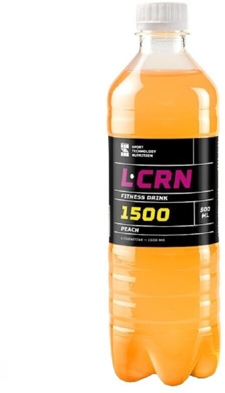 Спортивные технологии Fitness Drink L-Carnitine 1500 500 мл 1 шт (Спортивные технологии) Персик