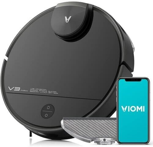 Робот-пылесос Viomi V3 Max, WiFi, сухая/влажная уборка, белый (V-RVCLM27A) Xiaomi - фото №10
