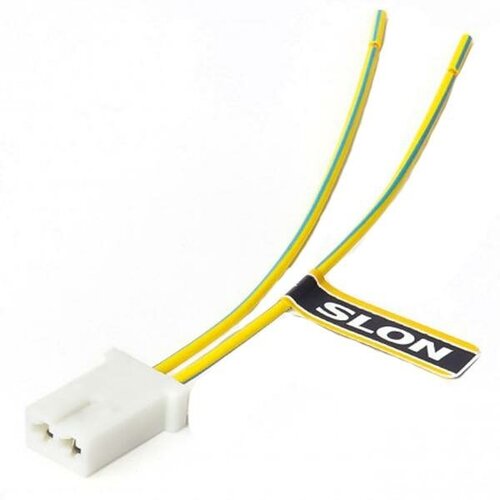 SLON SLRK34201 Колодка разъемов 2-контакт 28 с проводом мама SLON 221₽