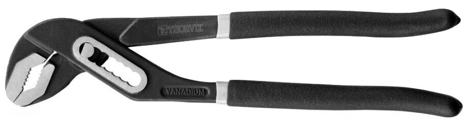 Клещи переставные с коробчатым захватом и ПВХ рукоятками, 300 мм, 0-44 мм Thorvik