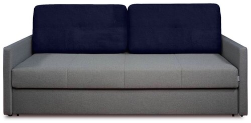 Набор из 2-х чехлов на подушки для дивана евро-книжки Бруклин темно-синий