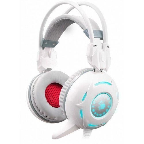 Гарнитура игровая A4Tech Bloody G300 белый g300 whitegrey 4730₽