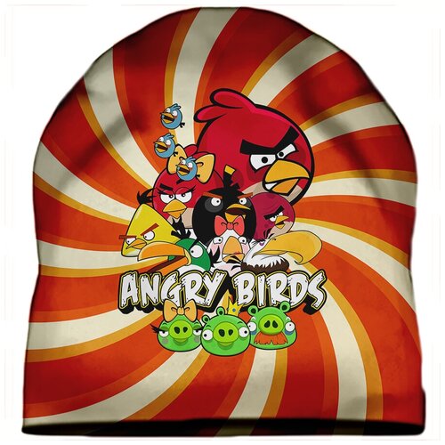 фото Шапка мужская angry birds все птицы drabs