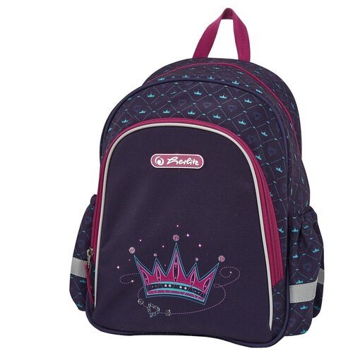 фото Herlitz рюкзак kids crown, фиолетовый