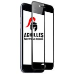 Premium защитное стекло для Apple iPhone 7, iPhone 8 и iPhone SE 2020 Achilles 5D с защитной сеткой на динамике / Премиум защитное стекло для Эпл Айфон 7, 8 и СЕ 2020 (Черный) - изображение