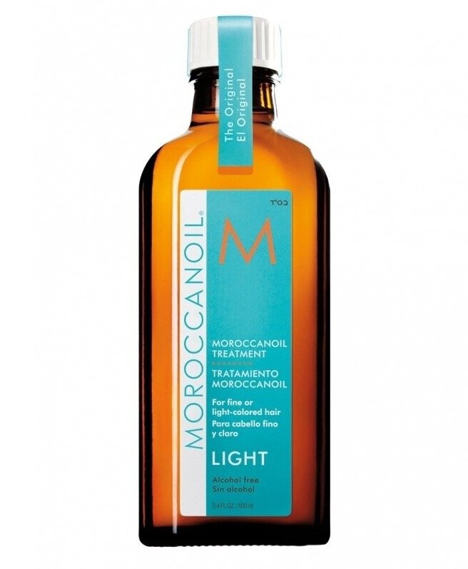 Moroccanoil Восстанавливающее масло LIGHT для тонких светлых волос 200мл (Moroccanoil, ) - фото №4