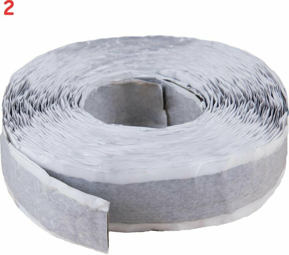 Лента вибродемпфирующая для профиля ГКЛ 70х2 мм 12 м (2 шт.)