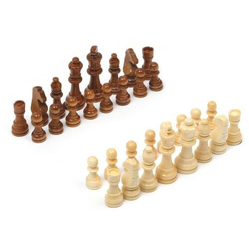 SUI Шахматные фигуры, король h-9 см, пешка h-4 см