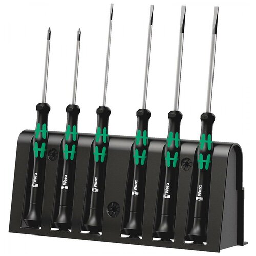 набор отверток wera kraftform micro set 12 sb 1 wera we 073675 Набор отверток WERA Micro WE-118150