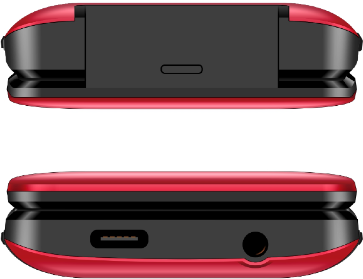 Мобильный телефон F+ Flip 240 Red - фото №10