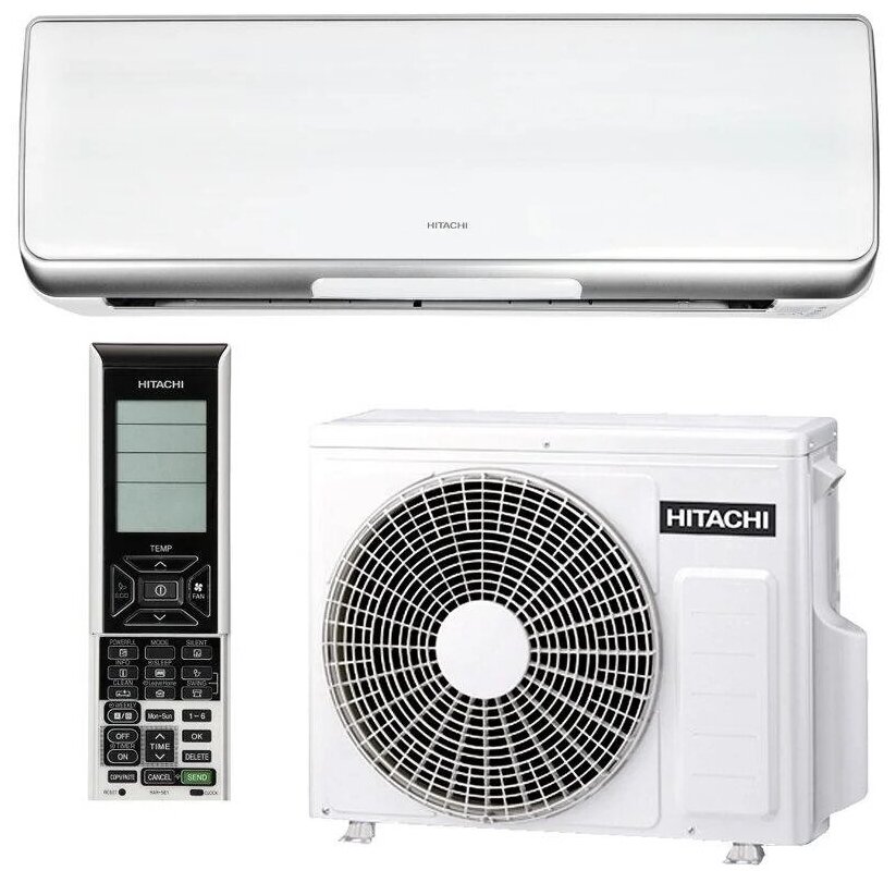 Сплит-система Hitachi RAK -25RPC/RAC-25WPC Inverter Performance - фотография № 2