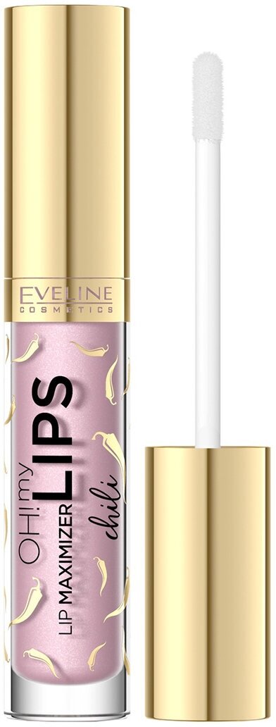 Eveline Cosmetics Oh! My Lips Lip Maximizer Блеск для увеличения объема губ Чили 4,5мл, сиренево-розовый