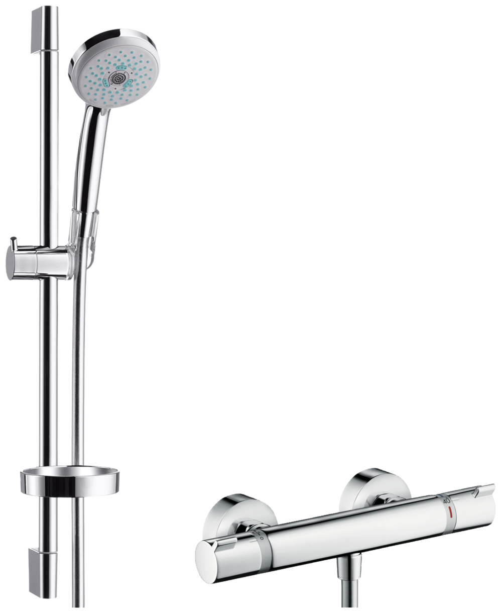 Душевой гарнитур hansgrohe Croma 100 27086000, хром