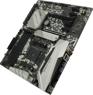 Материнская плата ASRock B450 Steel Legend .