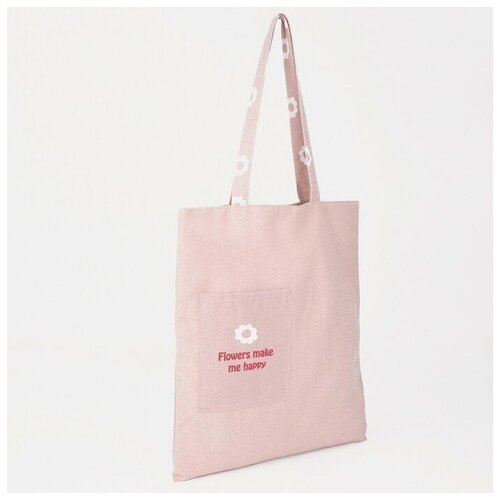 Сумка шоппер Noname, розовый сумка шоппер noname текстиль розовый