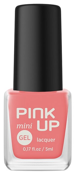 Лак для ногтей PINK UP MINI GEL тон 10 5 мл