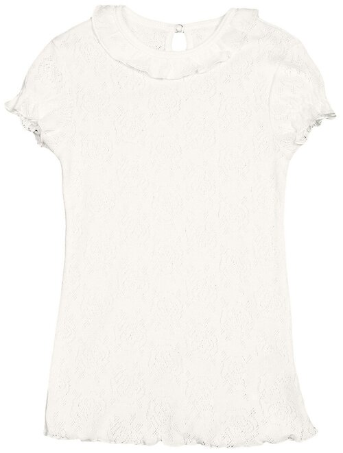 Школьная блуза Снег, размер 128-134, белый
