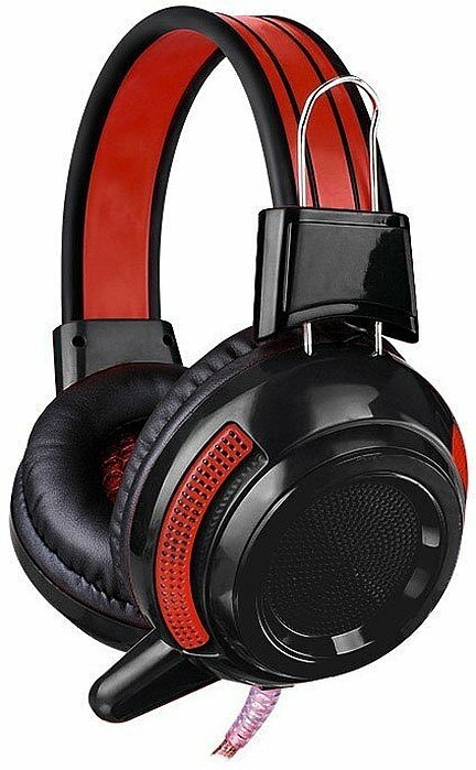 Наушники с микрофоном Oklick HS-G300 ARMAGEDDON Black/Red