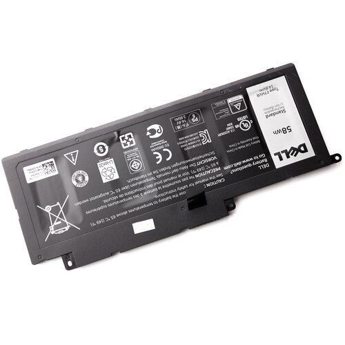 Аккумулятор для Dell 15-7537 ORG (14.8V 3705mAh) p/n: 62VNH F7HVR G4YJM T2T3J Y1FGD аккумуляторная батарея pitatel bt 1231 для ноутбуков dell inspiron 15 7537 17 7737 17 7746 f7hvr 3800мач