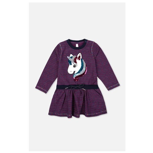 фото Платье playtoday размер 74, темно-синий