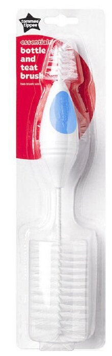 Tommee Tippee Щеточка для мытья бутылок и сосок, синий