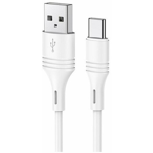 Кабель USB Type-C Borofone BX43 <белый> кабель usb lightning bx43 1m borofone белый