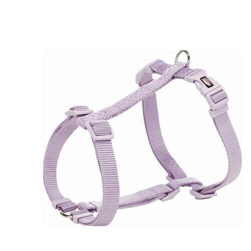 Шлейка Premium H-harness, L–XL: 75–120 см/25 мм, светло-сиреневый шлейка trixie stay для собак l–xl 75–100 см 25 мм черная