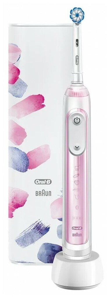 Электрическая зубная щетка Oral-B Genius X 20000N Special Edition, blush pink