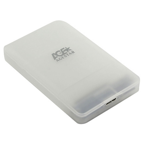 Корпус для HDD/SSD AGESTAR 3UBCP3, белый корпус для hdd ssd agestar 3ubcp3 черный