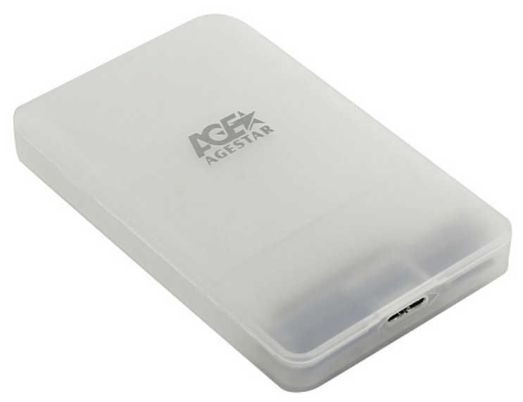 USB 3.0 Внешний корпус AgeStar 3UBCP3 (WHITE)