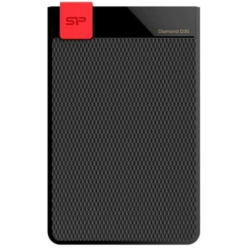 Внешний жесткий диск 5Tb Silicon Power Diamond D30 черный USB 3.0 (sp050tbphdd3ls3k)