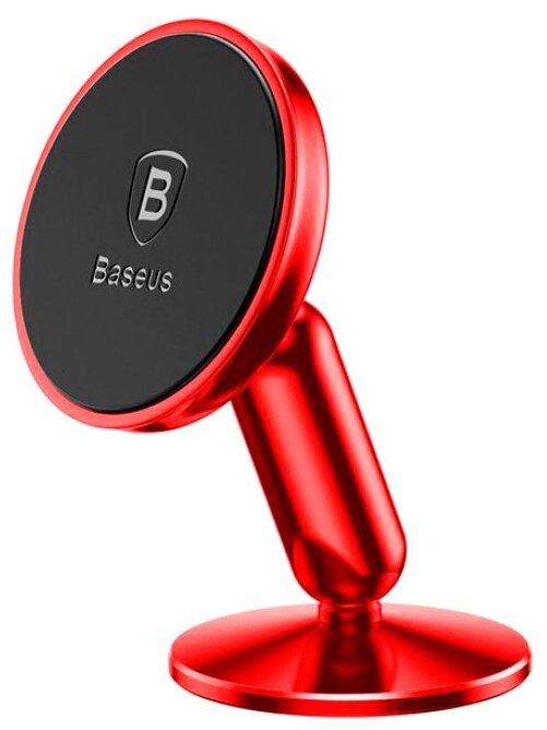 Универсальный магнитный держатель Baseus Bullet, Цвет Красный