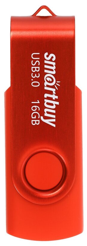 Память Smart Buy "Twist" 16GB, USB 3.0 Flash Drive, красный