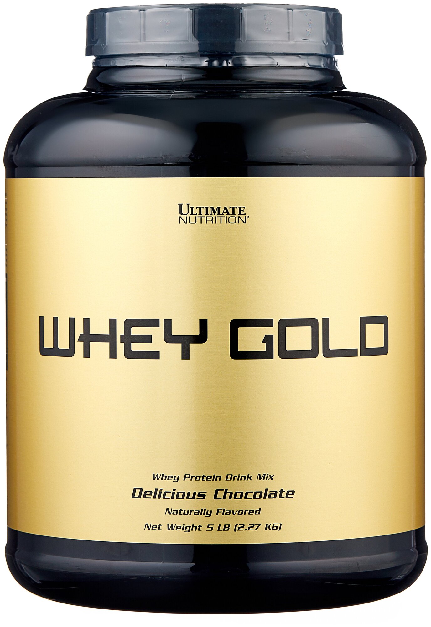 Протеин Ultimate Nutrition Whey Gold 2270 гр Delicious Chocolate