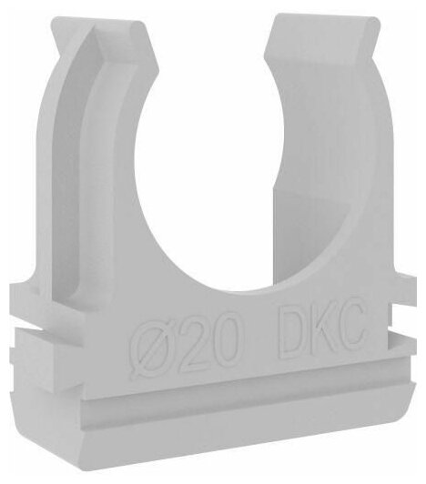 Держатель для труб (клипса) d20мм с защелкой DKC 51020