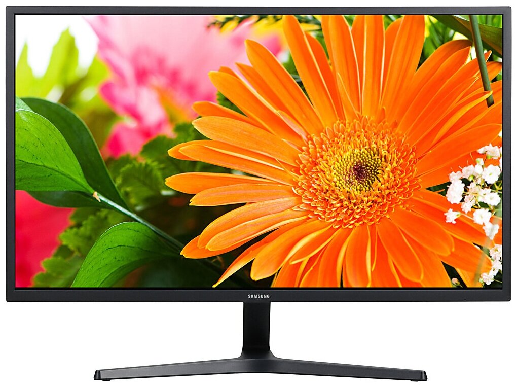 Монитор Samsung 31.5" Lu32j590uqrxen темно-серый VA LED 4ms 16:9 Hdmi матовая 3000:1 270cd 178гр/178