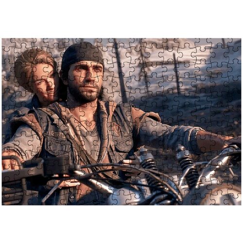 Пазл Картонный 38x26 см, размер А3, 300 деталей, модель days gone - 3 пазл картонный 29x20 см размер а4 120 деталей модель days gone 15