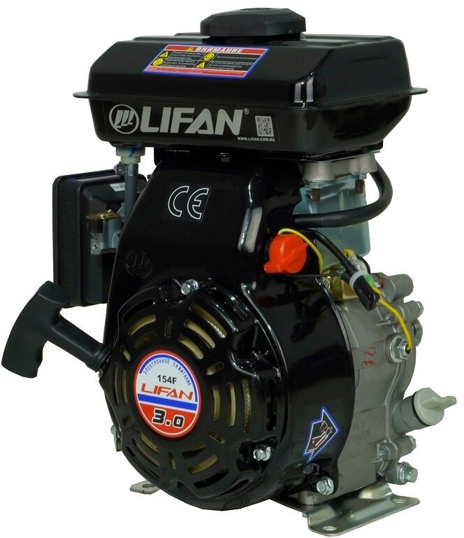 Бензиновый двигатель LIFAN 154F D16 3 лс