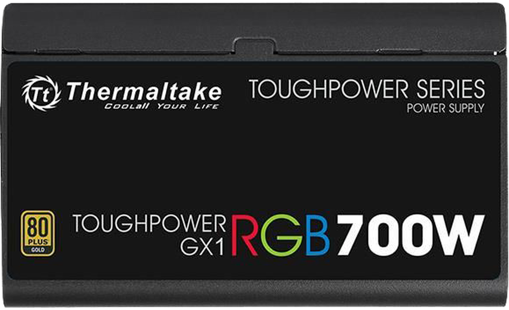 Блок питания THERMALTAKE Toughpower GX1 RGB, 700Вт, 120мм, черный, retail [ps-tpd-0700nhfage-1] - фото №7