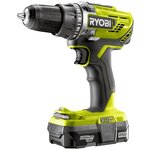 Аккумуляторная дрель-шуруповерт RYOBI R18DD3-120S - изображение